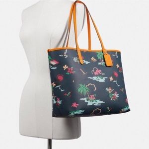 Hawaiian Scene Rev Tote (reversible)